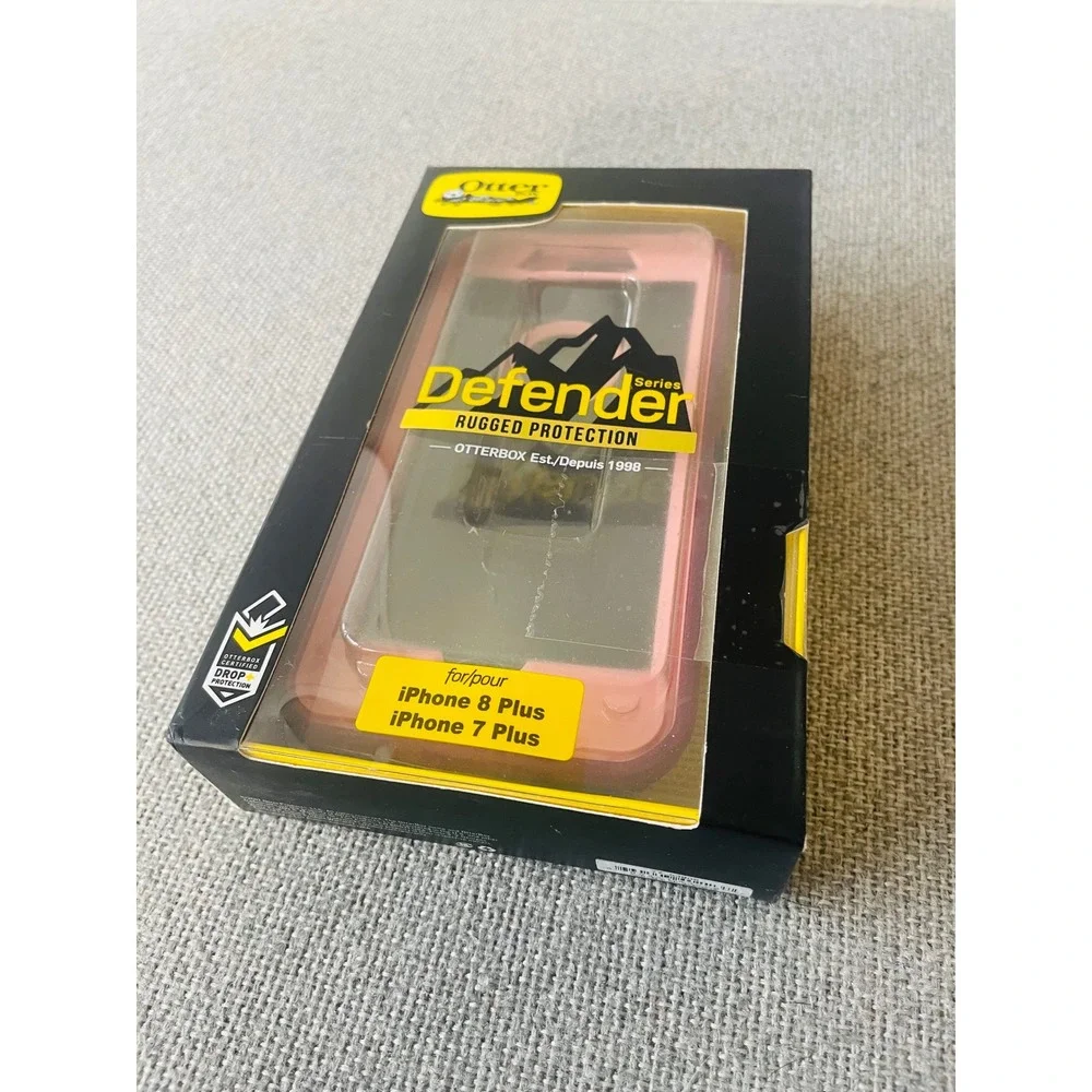 OtterBox Defender Series Case for iPhone 8 Plus 7 Plus Pink Purple 77-53909